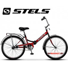 Велосипед STELS 24" PILOT 710 Россия (зеленый, красный,белый) 
