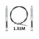 Трос сцепления культиватор 131/114см резьба/резьба SK850S#318 Китай SL-186-L7-1240  SLS-05047
