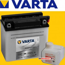 Аккумулятор VARTA POWERSPORTS 507012 (7а/ч)