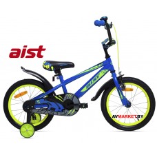 Велосипед двухколесный для детей AIST PLUTO 18" синий 2021 4810310014217 РБ