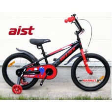 Велосипед двухколесный для детей AIST PLUTO 18" черный 2021 4810310014200 РБ