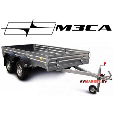Прицеп МЗСА-817731.001-05 (312х151 см, борт 29 см) (2-осный) для стройматериалов и других грузов