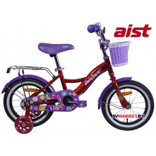 Велосипед двухколёсный для детей Aist LILO 14" красный 2019 4810310003990