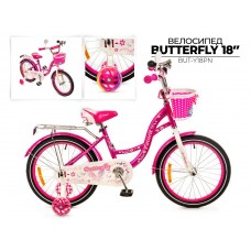 Велосипед детский двухколесный FAVORIT модель BUTTERFLY BUT-Y18PN Китай