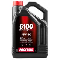Масло моторное Motul 5W40 (4L) 6100 SYN-NERGY SPEC Киргизия 113881