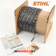 Бухта цепи Stihl 0.325"*1.5мм 25RS Rapid Super 36380001840 Швейцария
