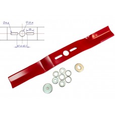 Нож для газонокосилки 53 см изогн. универсальный RIPARTS Китай UBB-21-530