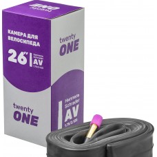 Камера для велосипеда Twenty ONE 26х1.75/2.125 AV/AVR28-40/48L Китай