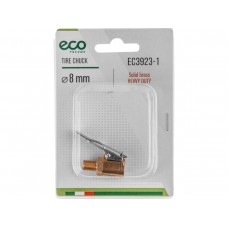 Наконечник для подкачки шин (резьба 8 мм, латунь) ECO Китай EC3923-1