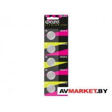 Батарейка CR2016 3V lithium 5шт. блистер ФАZA 5003156 Китай 