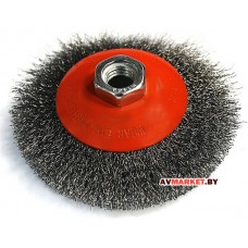 Щетка дисковая гофр. 125мм М14 GEPARD GP0870-125 Китай