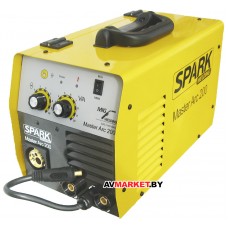 Сварочный полуавтомат SPARK MasterArc 200 евро горелка Китай 