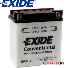 Аккумулятор мотоциклетный Convertional EB5L-B Exide Convertiona  (EB5L-B) 