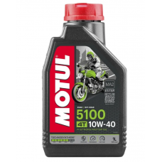 Масло Motul 5100 4T 10W40 1 л моторное полусин. для 4T двигателей мотоциклов Вьетнам 112858