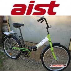 Велосипед дорожный для взрослых Aist Smart 24 1.0 (черно-зелёный BY) 4810310001521 4810310006083 РБ