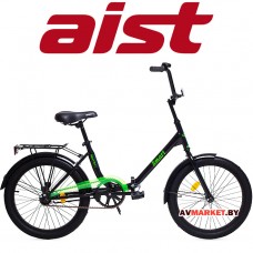 Велосипед дорожный для взрослых Aist Smart 20 1.1 черно-зелёный BY 4810310001620 Республика Беларусь