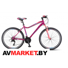 Велосипед 26" STELS Miss-5000 V рама 18" вишневый/розовый Россия LU089375