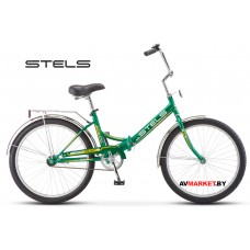 Велосипед STELS 24" Pilot 710 16" зеленый-желтый Россия 4811363005368