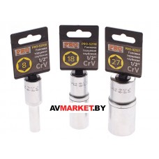Головка 1/2" 17мм 6гр. глубокая PRO STARTUL PRO-52117 Китай