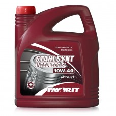 Масло моторное полусинтетическое всесезонное Favorit STAHLSYNT Intellect SL SAE 10w40 API SL/CF 5л 