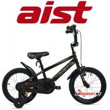 Велосипед двухколесный для детей Aist PLUTO 16" черный