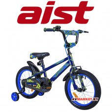 Велосипед двухколесный для детей Aist PLUTO 18" синий 