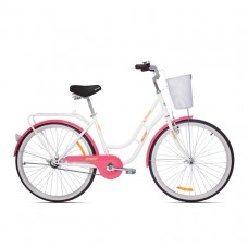 Велосипед AIST Avenue 26 бело-розовый 2025 Беларусь 4810310034406