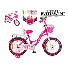 Велосипед детский двухколесный FAVORIT модель BUTTERFLY BUT-Y16PN Китай