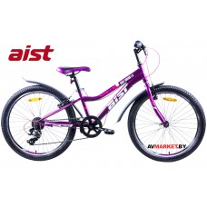 Велосипед двухколесный для подростков Aist Rosy Junior 1.0 24" фиолетовый 4810310005321 РБ