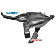 Шифтер/Topмозная pучка Shimano Tourney ST-EF500-L2A лев 3 ск, тр., цв. черный 5582 Китай