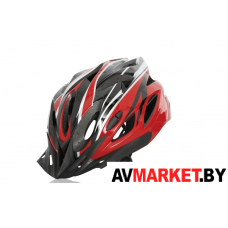 Шлем велосипедный Cigna WT-012 черный/красный 57-61 см L Китай 7286