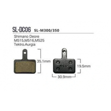 Колодки тормозные SL-DC06 дисковые Китай 