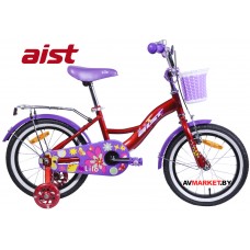 Велосипед двухколёсный для детей Aist LILO 16" красный 2019 4810310004027Китай