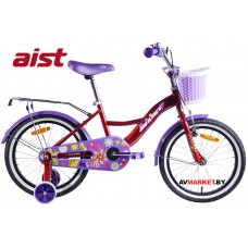 Велосипед двухколёсный для детей Aist LILO 18" красный 2019 4810310004058 Китай