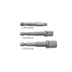 Набор переходников 1/4" под шуруповерт 3ед. 1/4", 3/8", 1/2" TOPTUL Тайвань GAAR0301