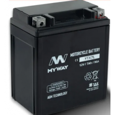 Аккумулятор для мотоцикла MYWAY BIKE YTX7L Китай 
