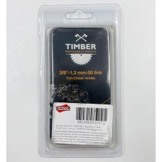 Цепь для бензопилы 3/8″ 1,3мм 50зв 14″ 35см TIMBER прямой зуб Китай 91TFC50