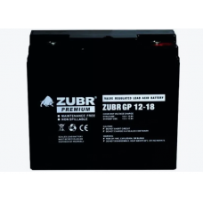 Аккумуляторная батарея ZUBR GP 12V 18Ah Китай 181x77x167