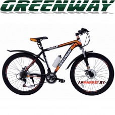 Велосипед GREENWAY 275М031 27,5 горный для взрослых оранжевый