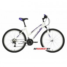 Велосипед Black One Alta 26 Alloy 16" белый/фиолетовый/серый 9100110599867 РФ
