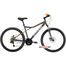 Велосипед STARK'21 Slash 26.1 D 16" серый/оранжевый 9100110604073 РФ