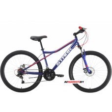 Велосипед STARK'22 Slash 26.1 D Steel 14.5" синий/красный 9100110604042