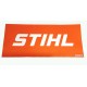 Наклейка логотип Stihl 50 25см 04630280085 Германия